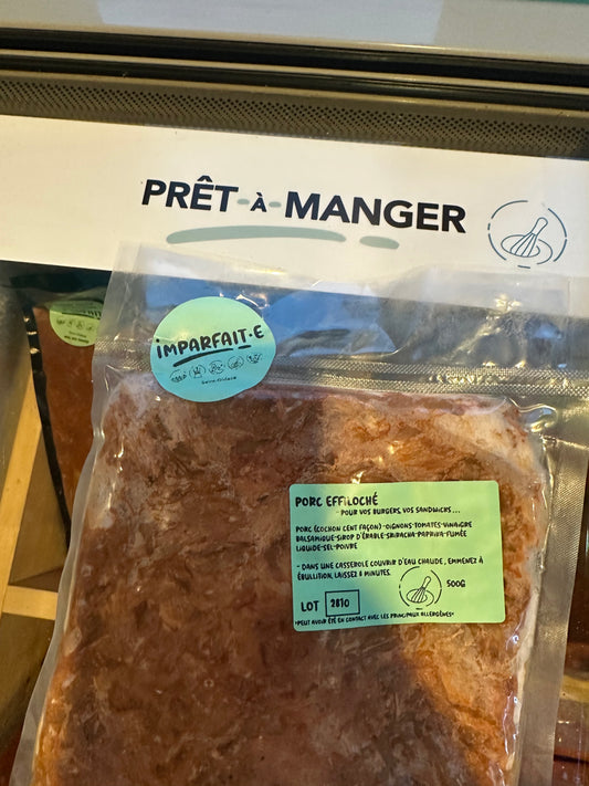 Porc Effiloché & Oignons confits