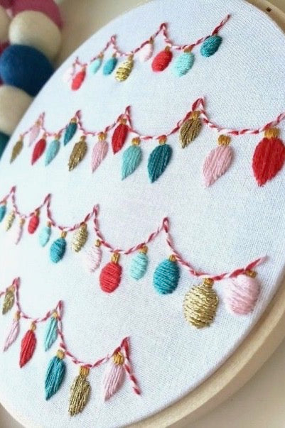 Atelier de création de décoration en broderie