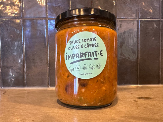 Sauce tomate olives & câpres -congelé