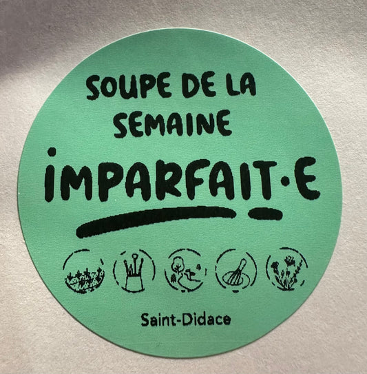 Soupe de la semaine -congelé