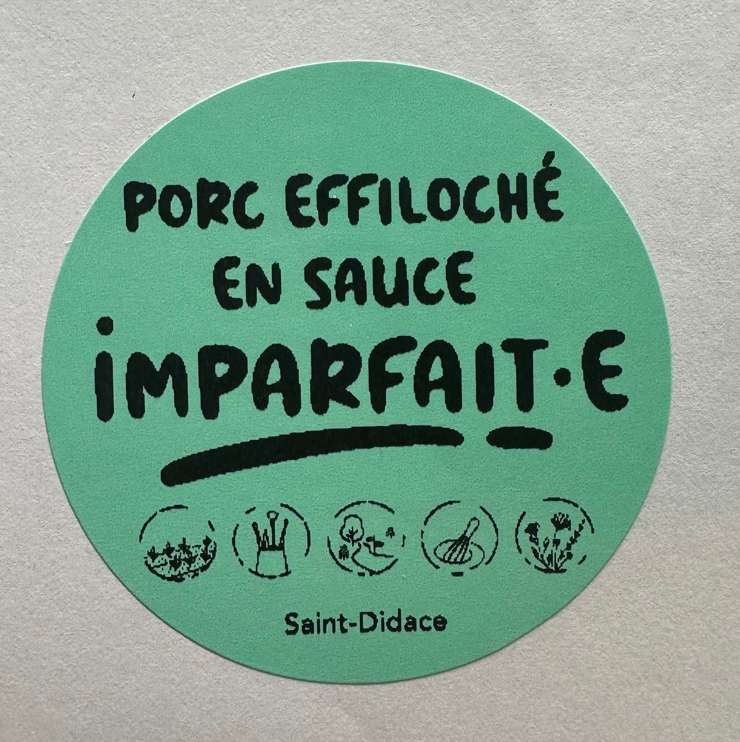 Porc effiloché en sauce