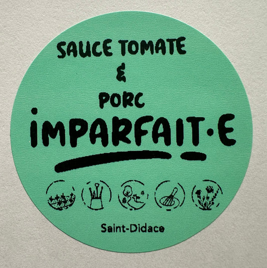Sauce tomate et porc-congelé