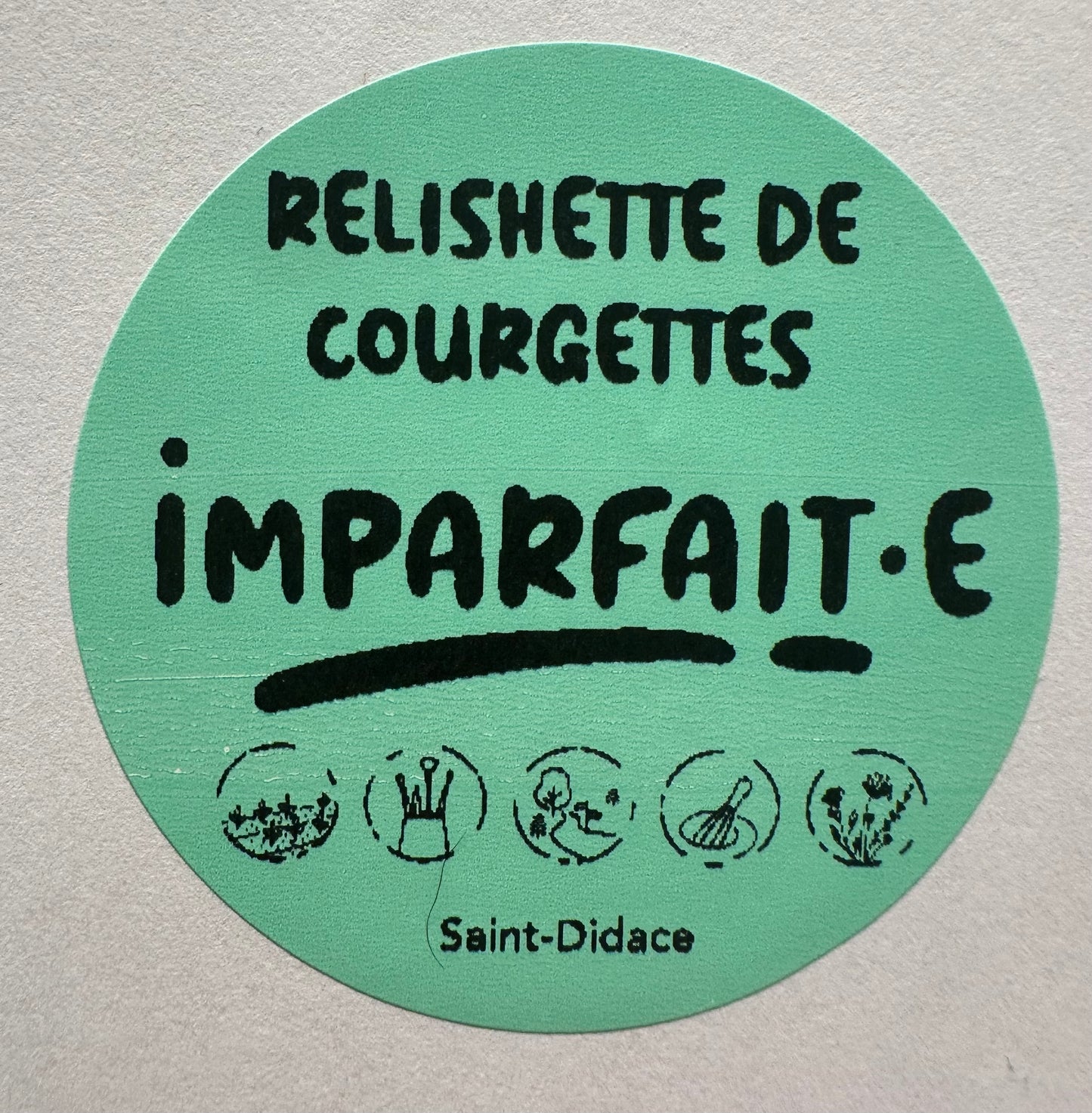 Relishette de courgettes