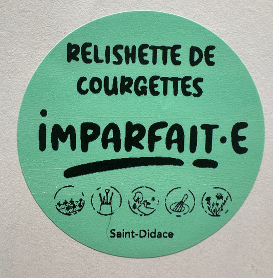 Relishette de courgettes