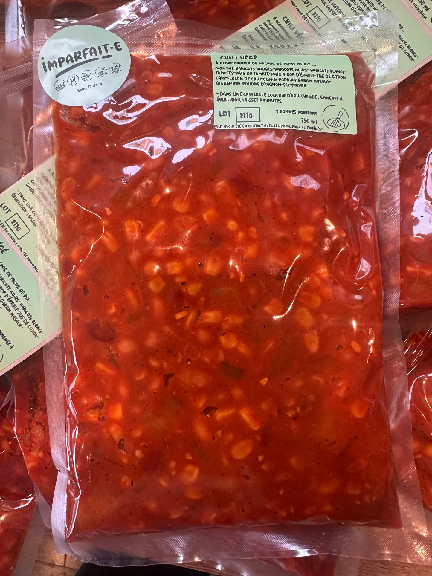 Chili végétarien *végane*