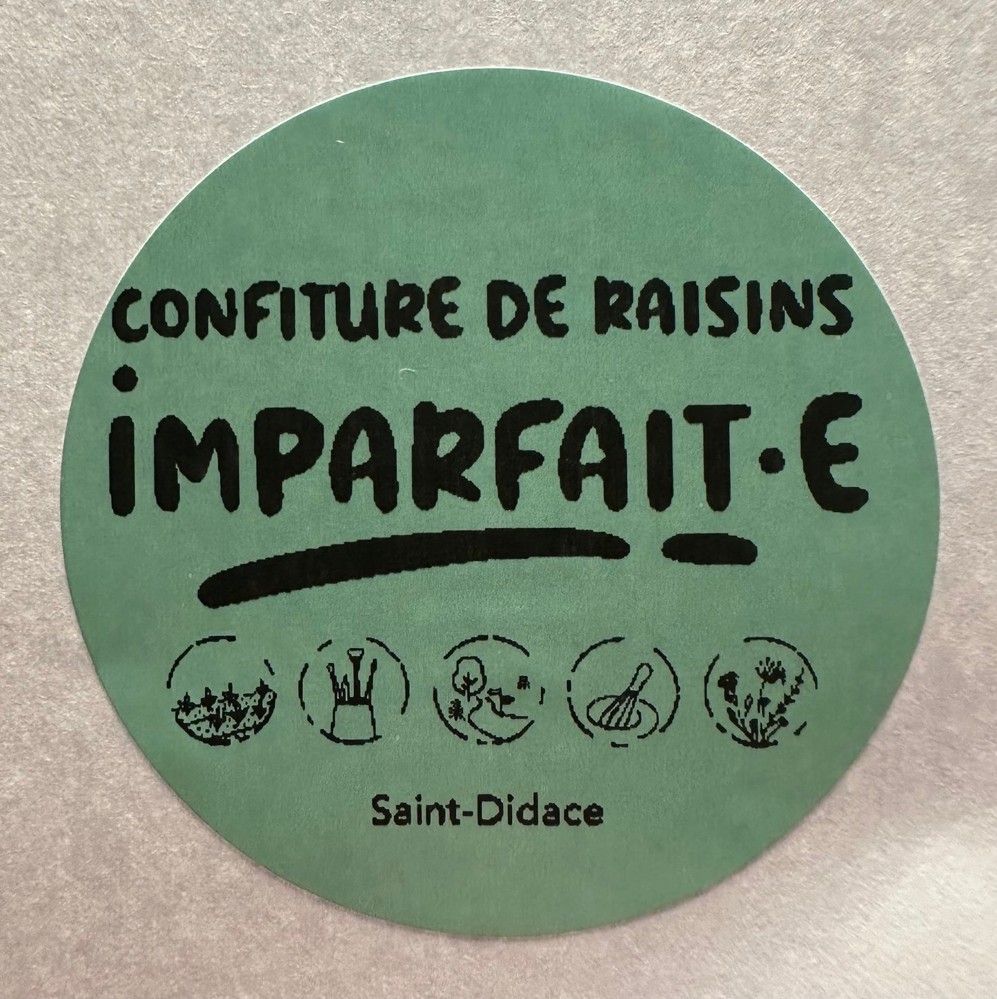 Confiture de raisins -Vent maudit