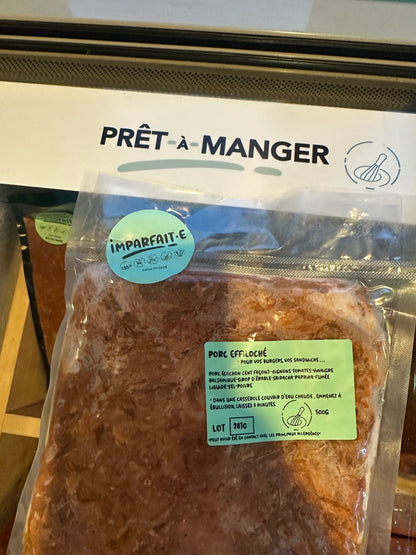 Porc Effiloché & Oignons confits