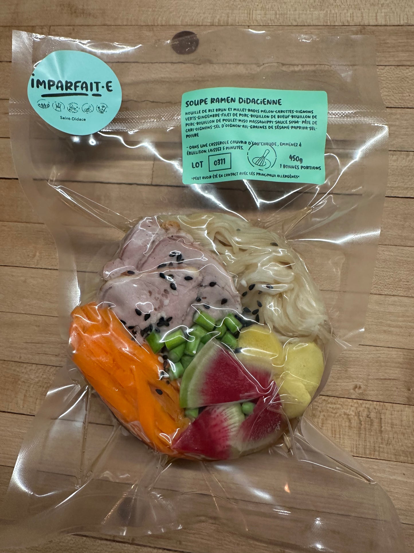Soupe ramen didacienne-congelé