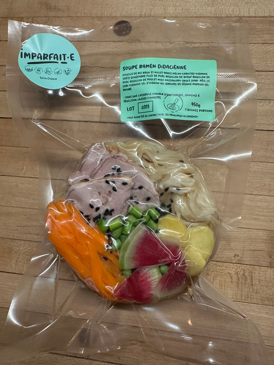 Soupe ramen didacienne-congelé